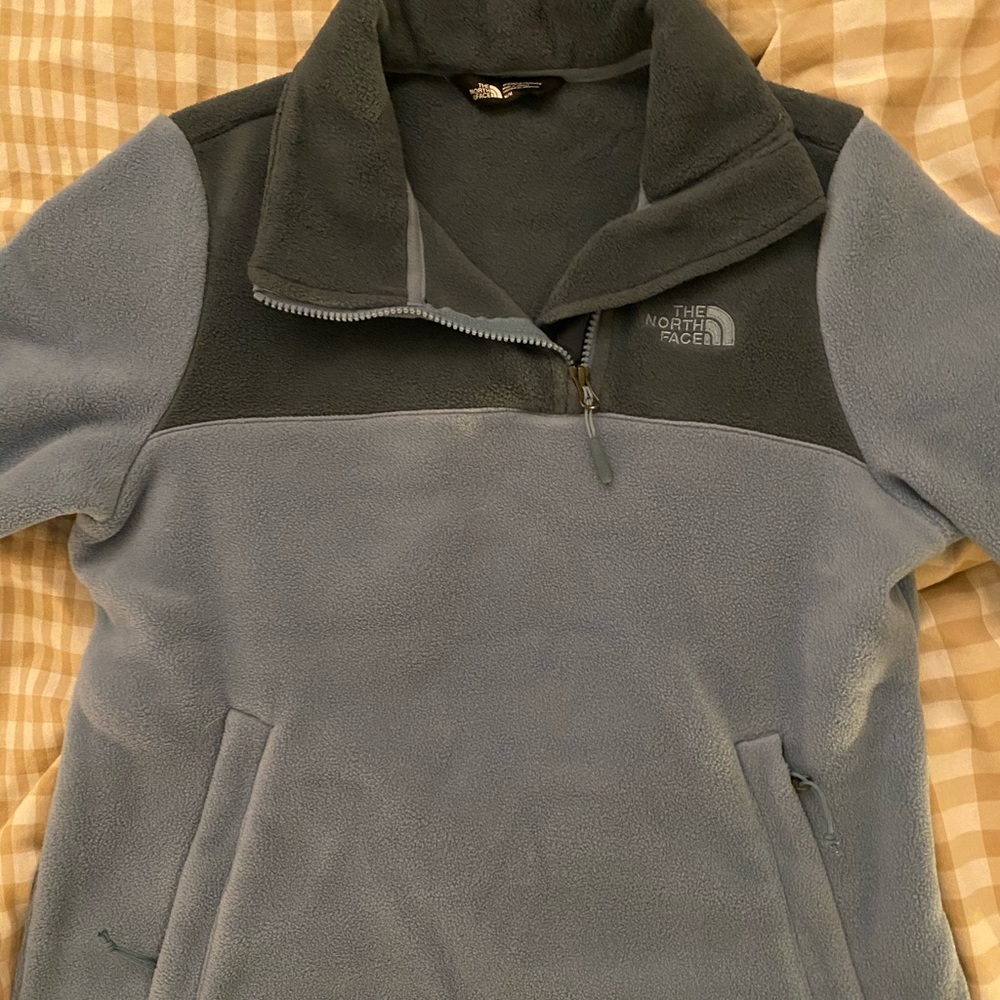 The North Face Zip up fleece top